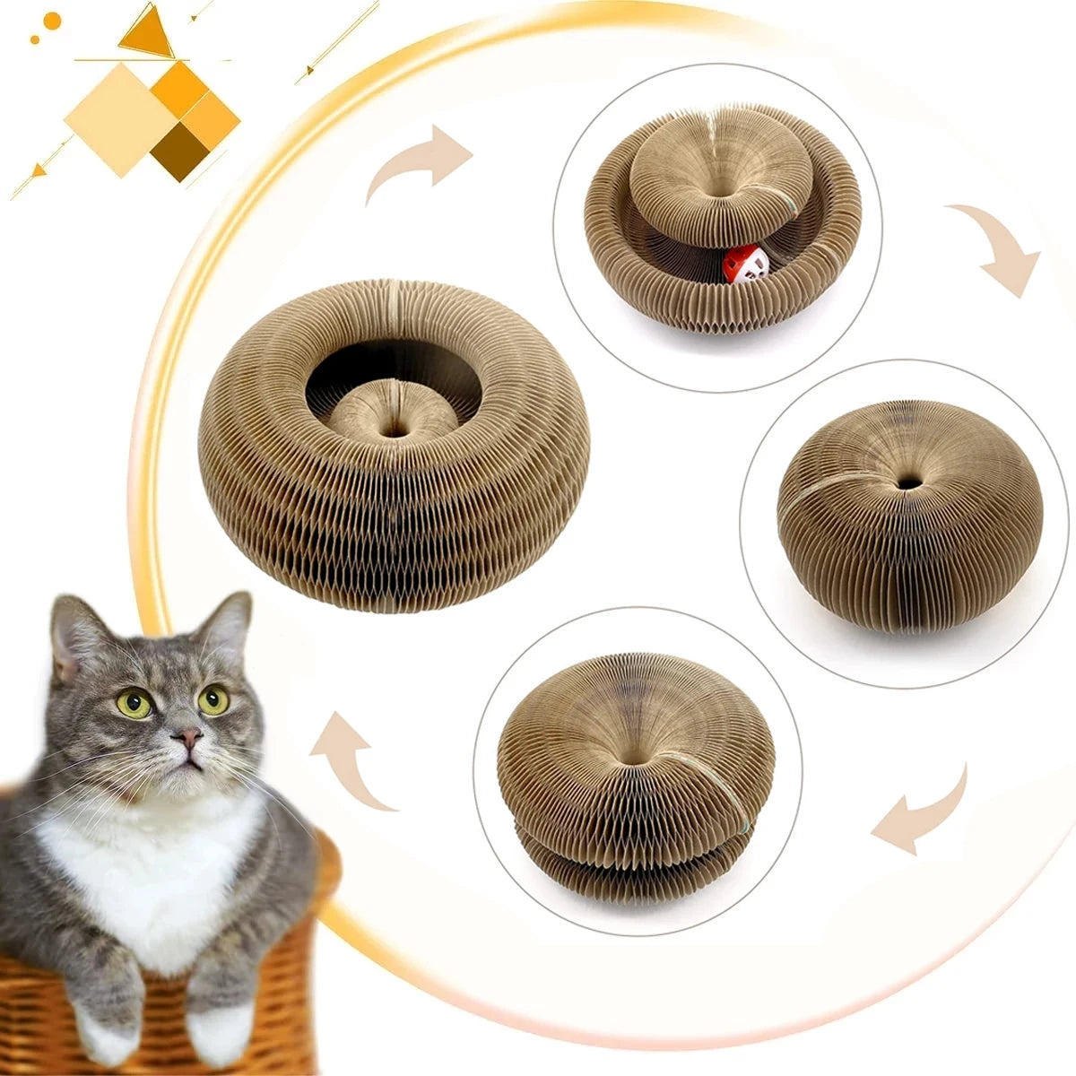 Grinding Cat Claw Magic Organ Cat Toy